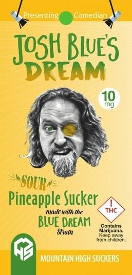 MHS - Josh Blue's Sour Pineapple Sucker at Alternative Medicine on Capitol Hill (AMCH) Dispensary