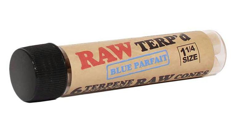 Raw - Blue Parfait Terp Enhanced Cones 6pk - $10