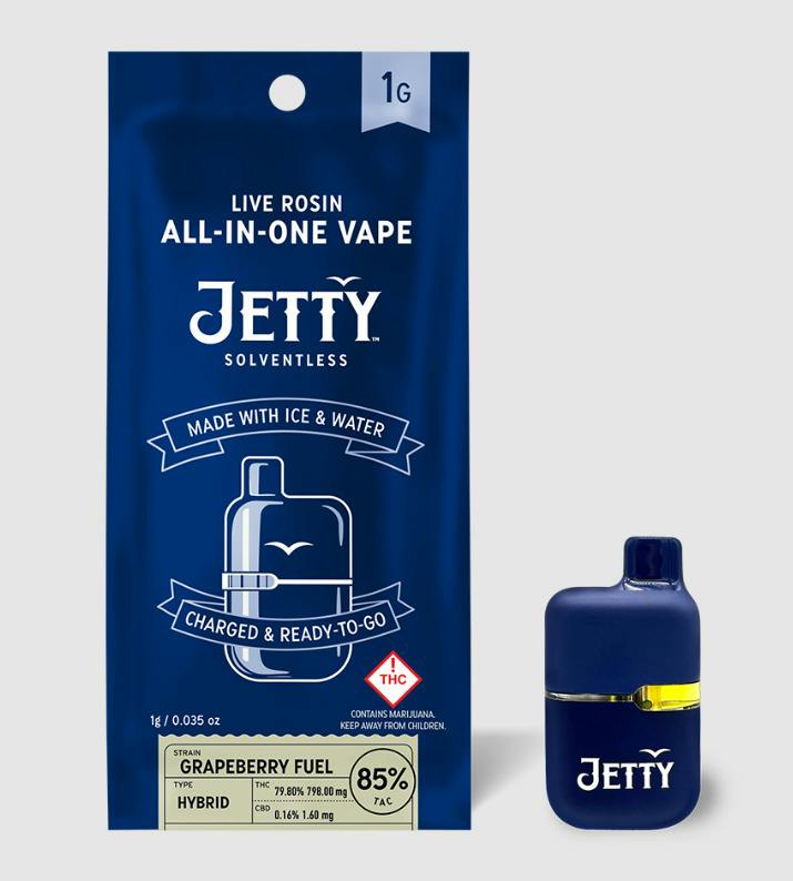 Jetty Extracts - Jam Jar (H) - 1g Rosin Mini Tank