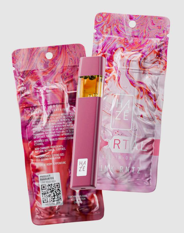 Next1 Haze Portal - Pink Rntz (IH) - 1g Distillate Disposable cannabis product