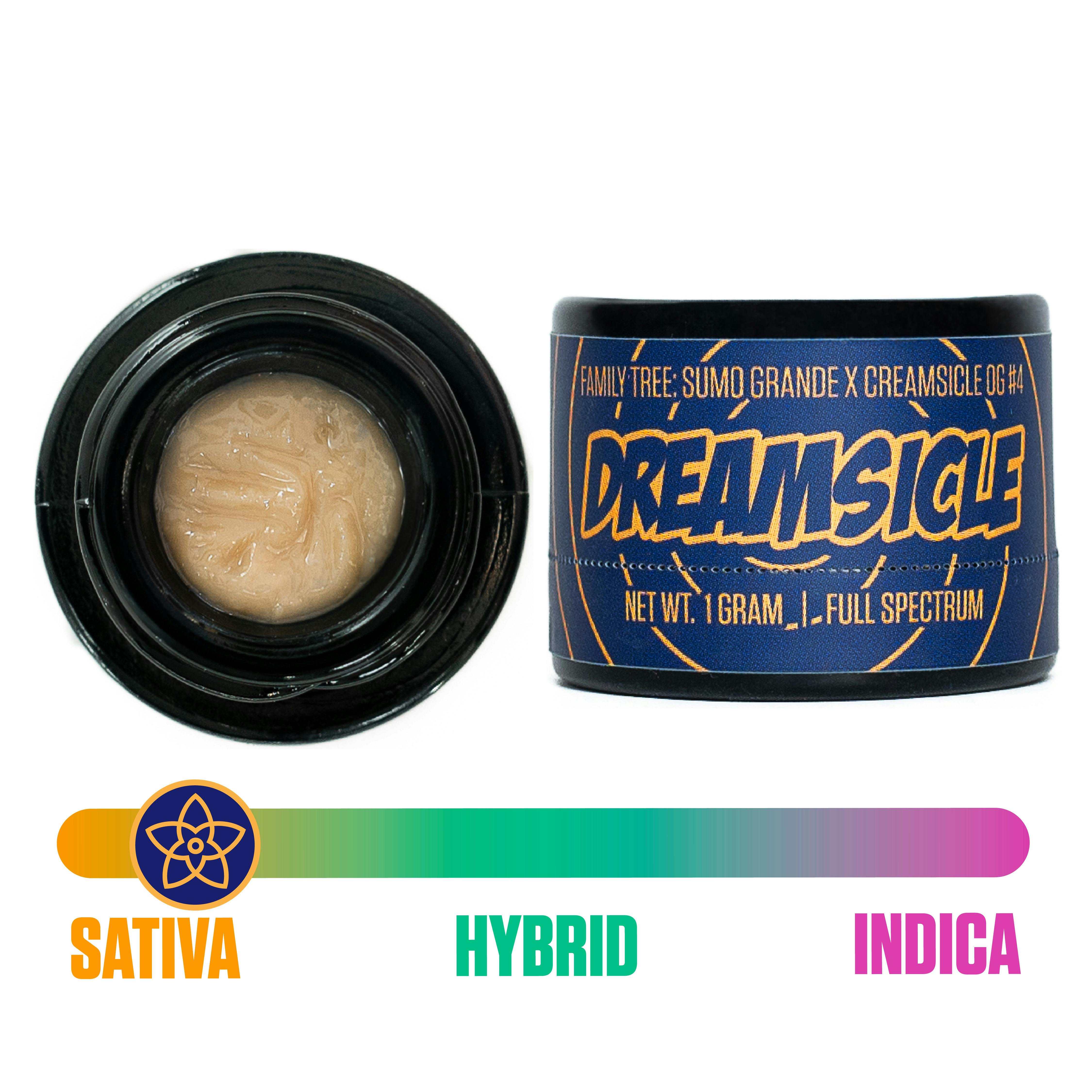 The Flower Collective - Dreamsicle - 1g Select Cold Cured Rosin