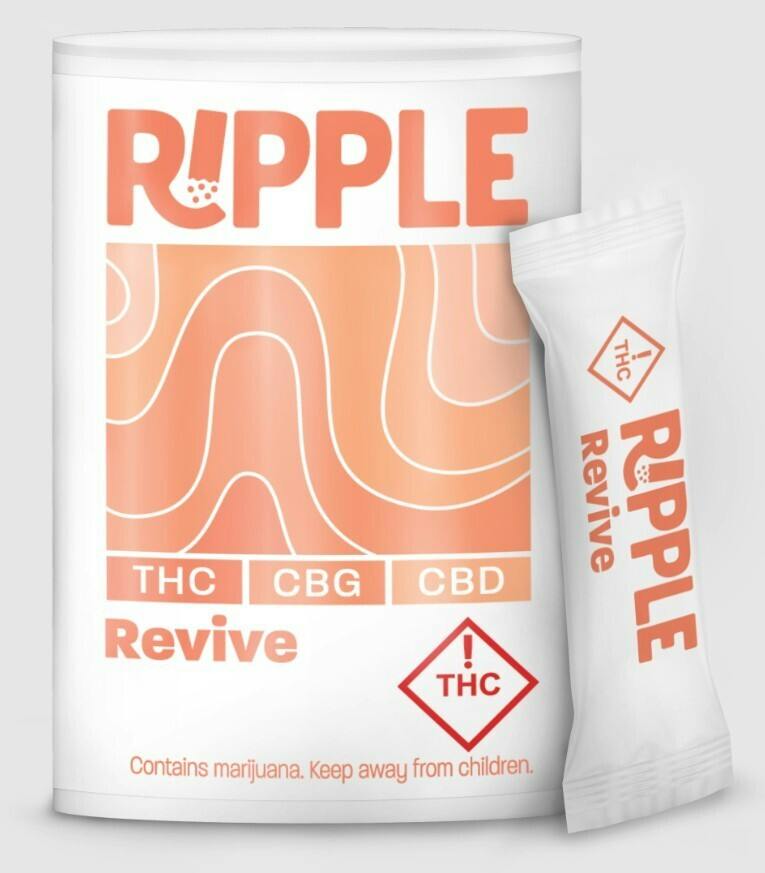 Ripple - REVIVE 1:1:1 CBG/THC/CBD - 100mg
