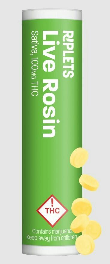 Riplets - Live Rosin Sativa - 100mg at AMCH Dumont