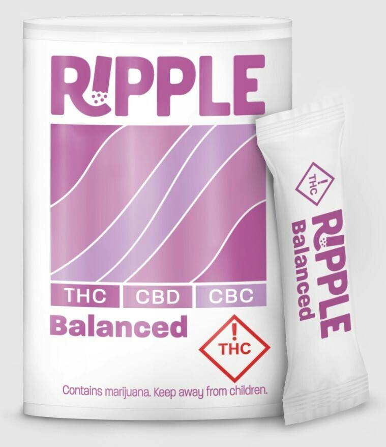Ripple - Balanced 1:1:1 THC/CBD/CBC - 75mg