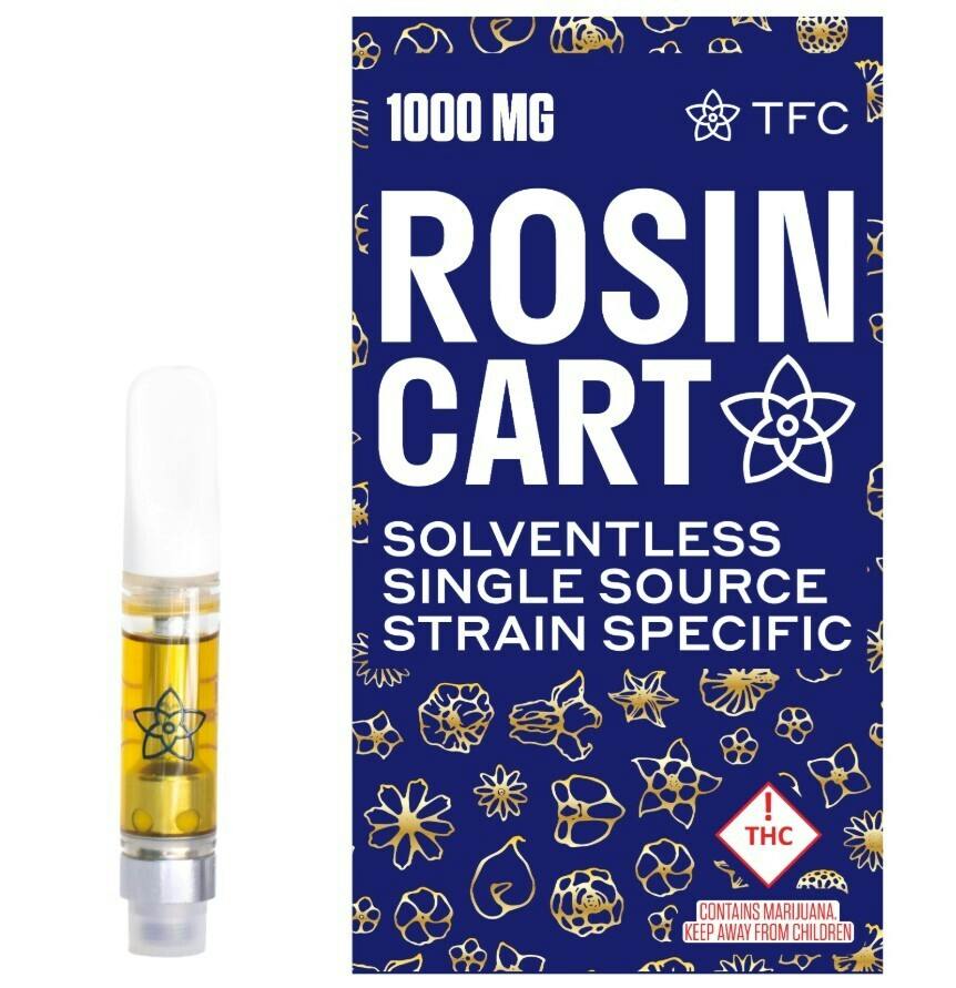 The Flower Collective - Sugar Peel (H) - 1g First Press Rosin Cartridge