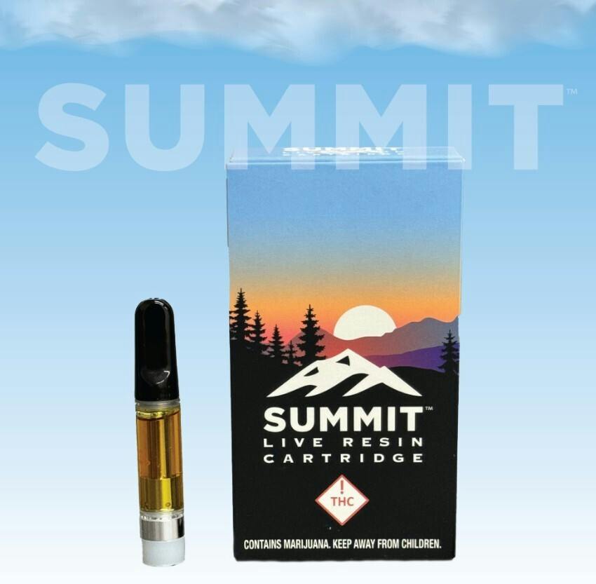Summit - Citrus Biscotti (S) - 1g Live Resin Cartridge