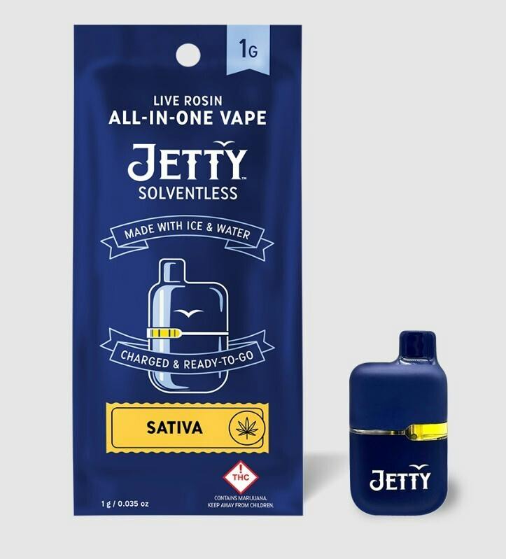 Jetty Extracts - Solar Static (S) - 1g Rosin Mini Tank