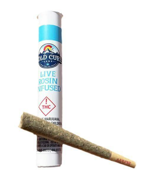 Cold Cure Labs - Zushiberry (I) - 1g Live Rosin Infused Joint at AMCH Dumont