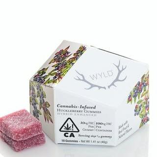 Wyld - Huckleberry (H) Gummies - 100mg