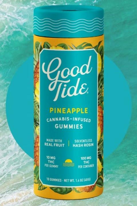 Good Tide - Pineapple (S) Rosin Gummies - 100mg