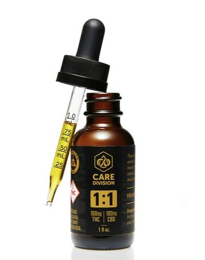 Care Division - 1:1 Stress Free Tincture - 100mg CBD/THC at AMCH Dumont