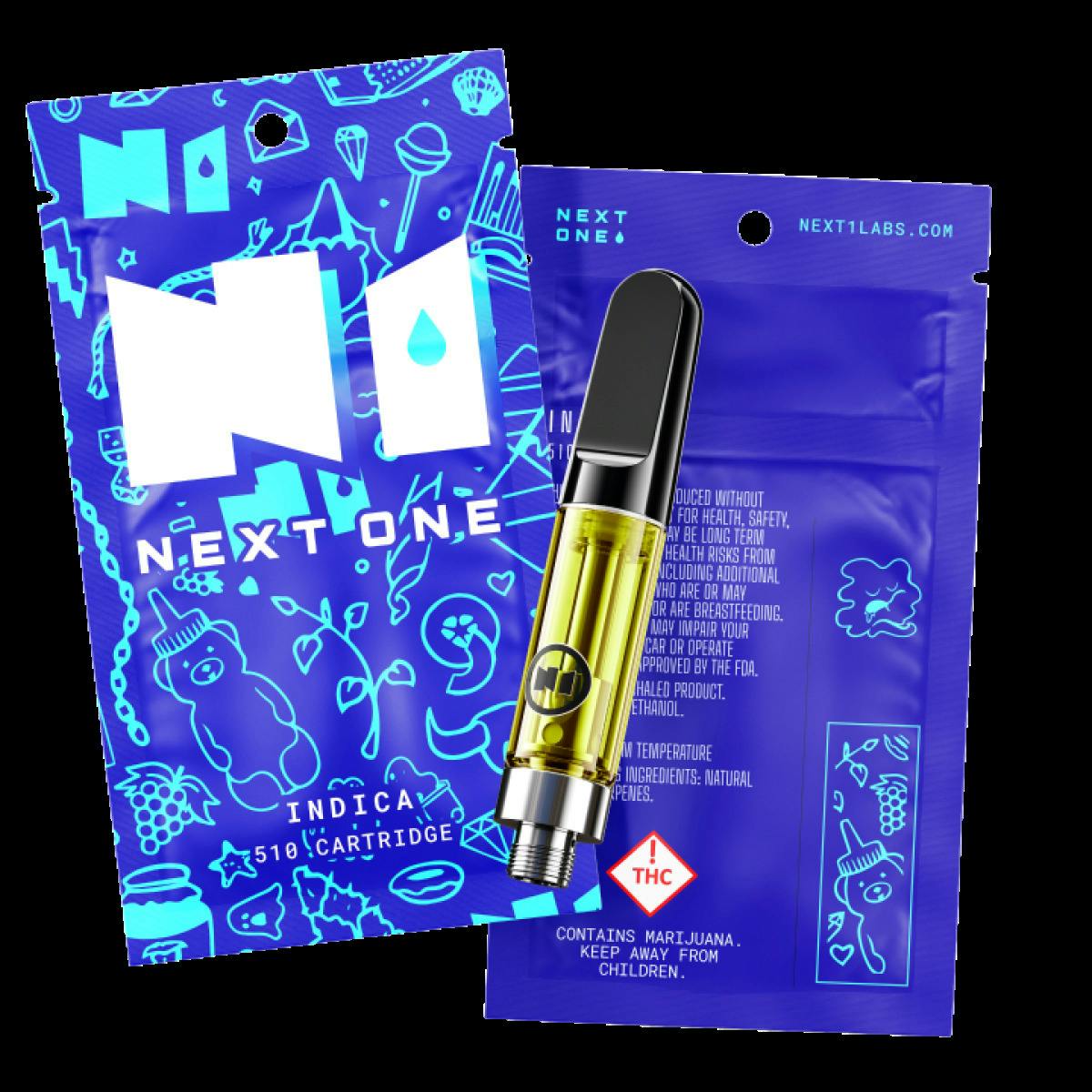 Next1 - Bacio Gelato (I) - 1g Distillate Cartridge cannabis product