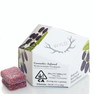 Wyld - Marionberry (I) Gummies - 100mg