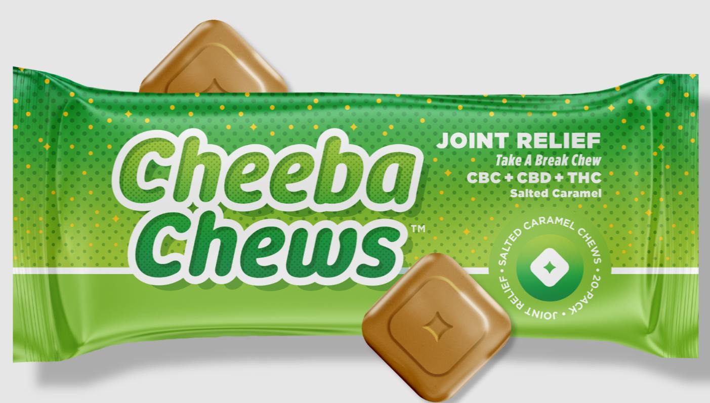 Cheeba Chew - Salted Caramel Joint Relief - 2:1:1 CBC/THC/CBD