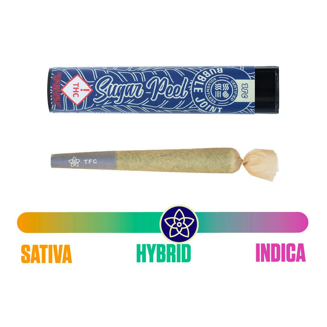 The Flower Collective - Sugar Peel (H) - .7g Bubble Joint at AMCH Dumont