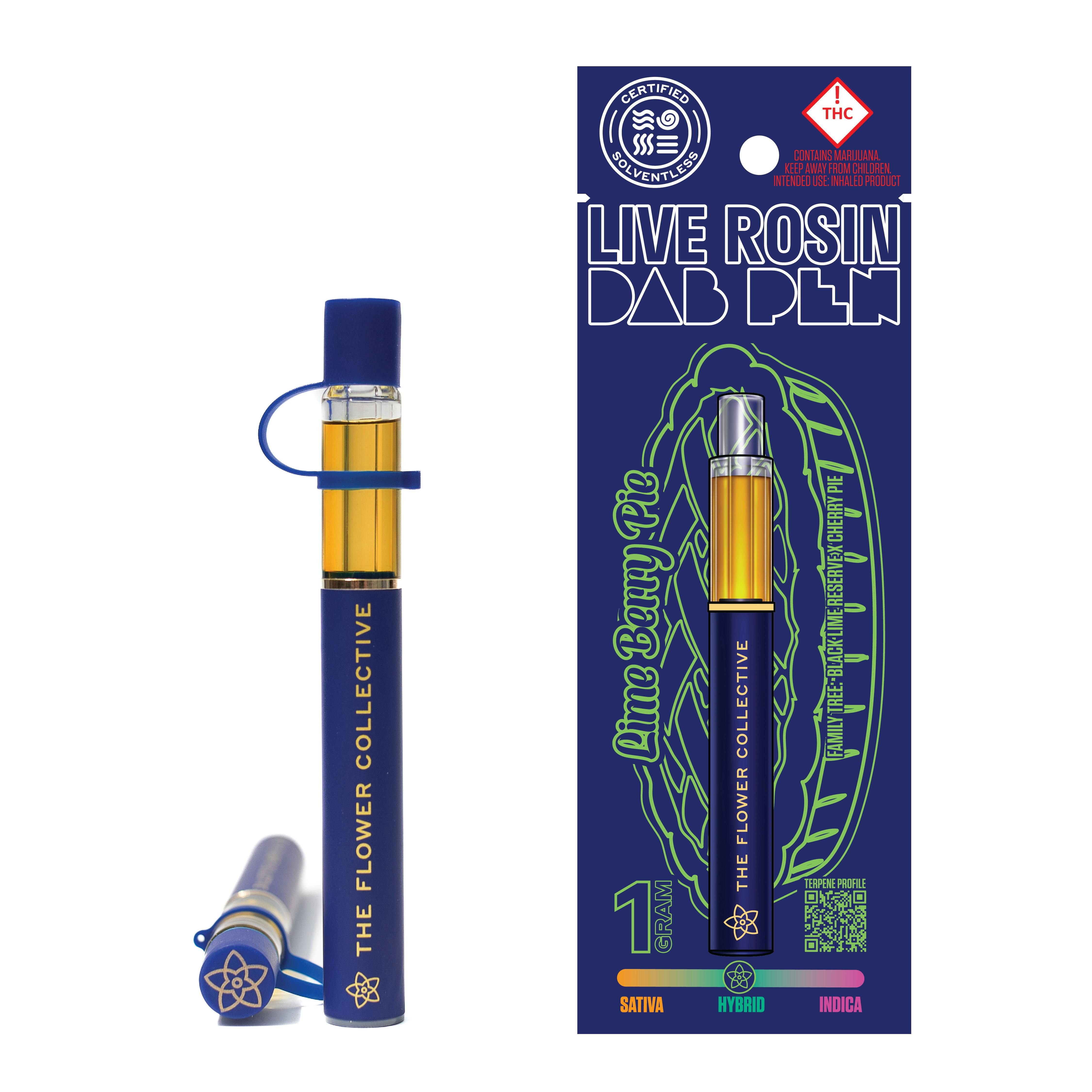 The Flower Collective - Papatropa (IH) - 1g First Press Live Rosin Dab Pen