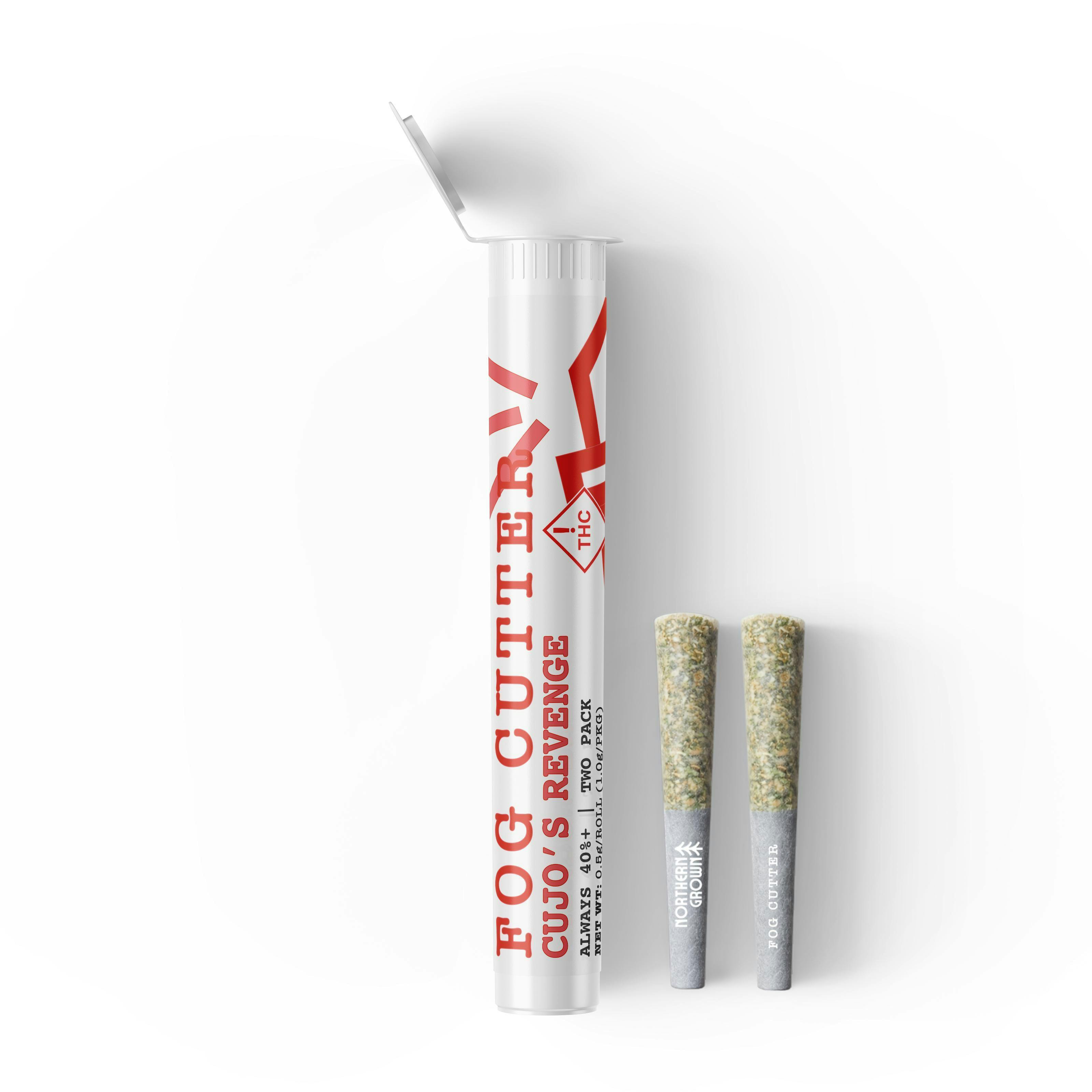 Fog Cutter - Cujo's Revenge (H) - 2pk Infused Preroll (1g total) at AMCH Dumont