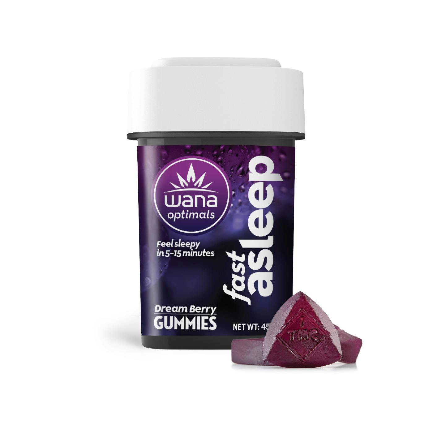 Wana - FAST ASLEEP (CBD/CBG/THC+Melatonin)