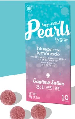 Gron - Blueberry Lemonade (S) - 3:1 (CBG:THC) Pearls