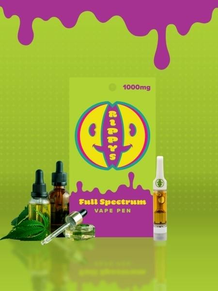Rippys - Rocket Pop (FLAVOR) - 1g Full Spectrum Cart