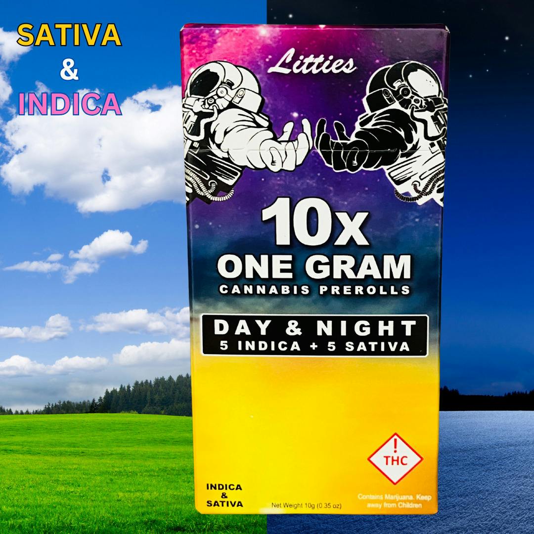 Litties - Fizzy Cola (Day)/Glueball #7 (Nite) - 10pk Joints