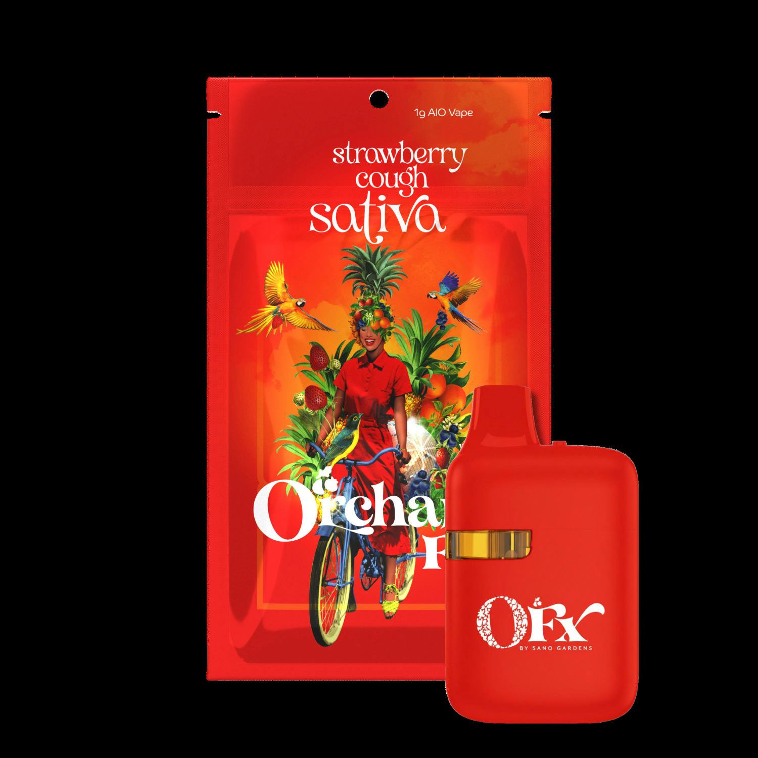 Orchard AIO - Strawberry Cough (S) - 1g Vape