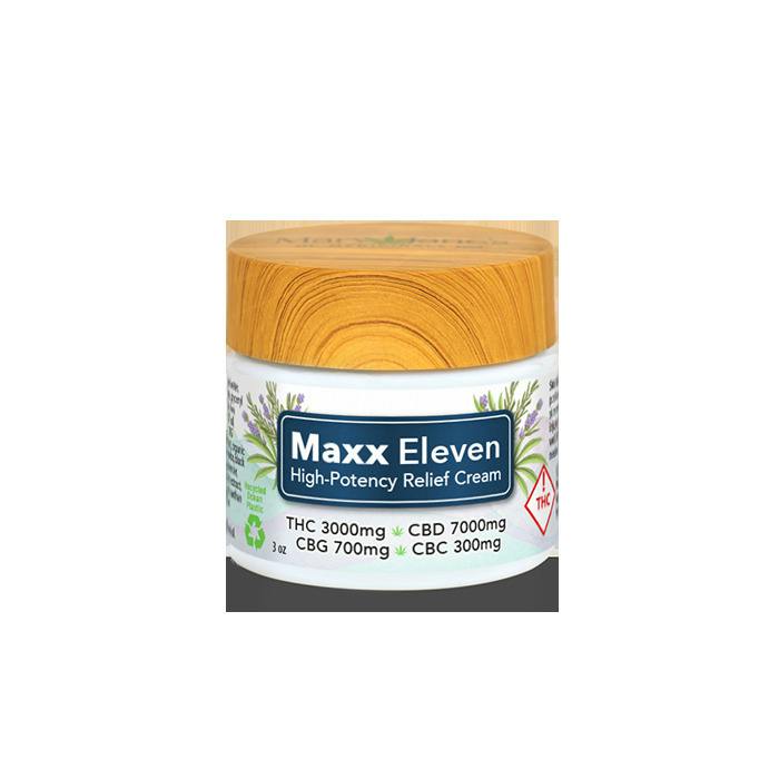 Mary Jane's Medicinals - 11000mg Maxx Eleven High Potency Relief Cream