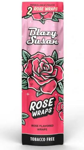 Blazy Susan - Tea Leaf Wraps 2pk - Rose