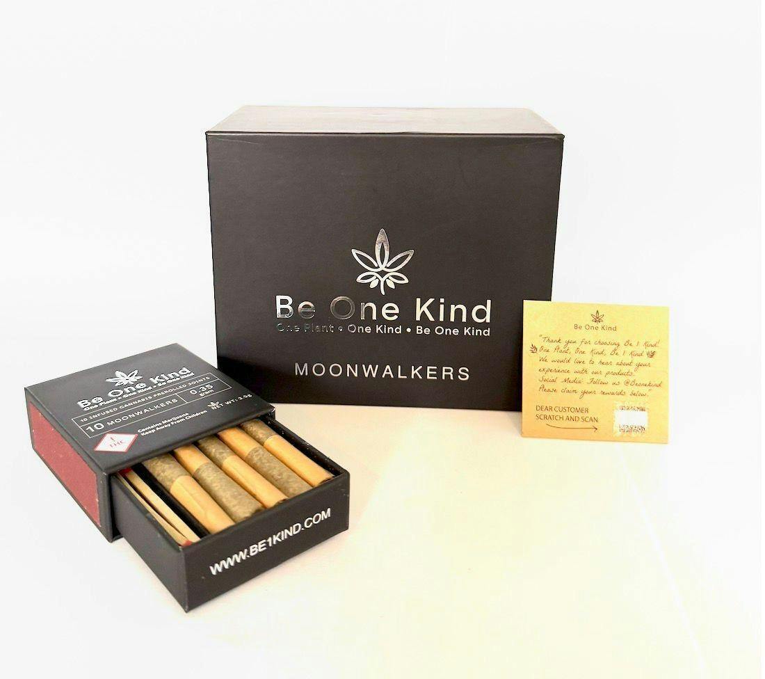 Be One Kind Moonwalkers - Gelato Mochi (IH) - 10pk Infused Joints (3.5g Total)