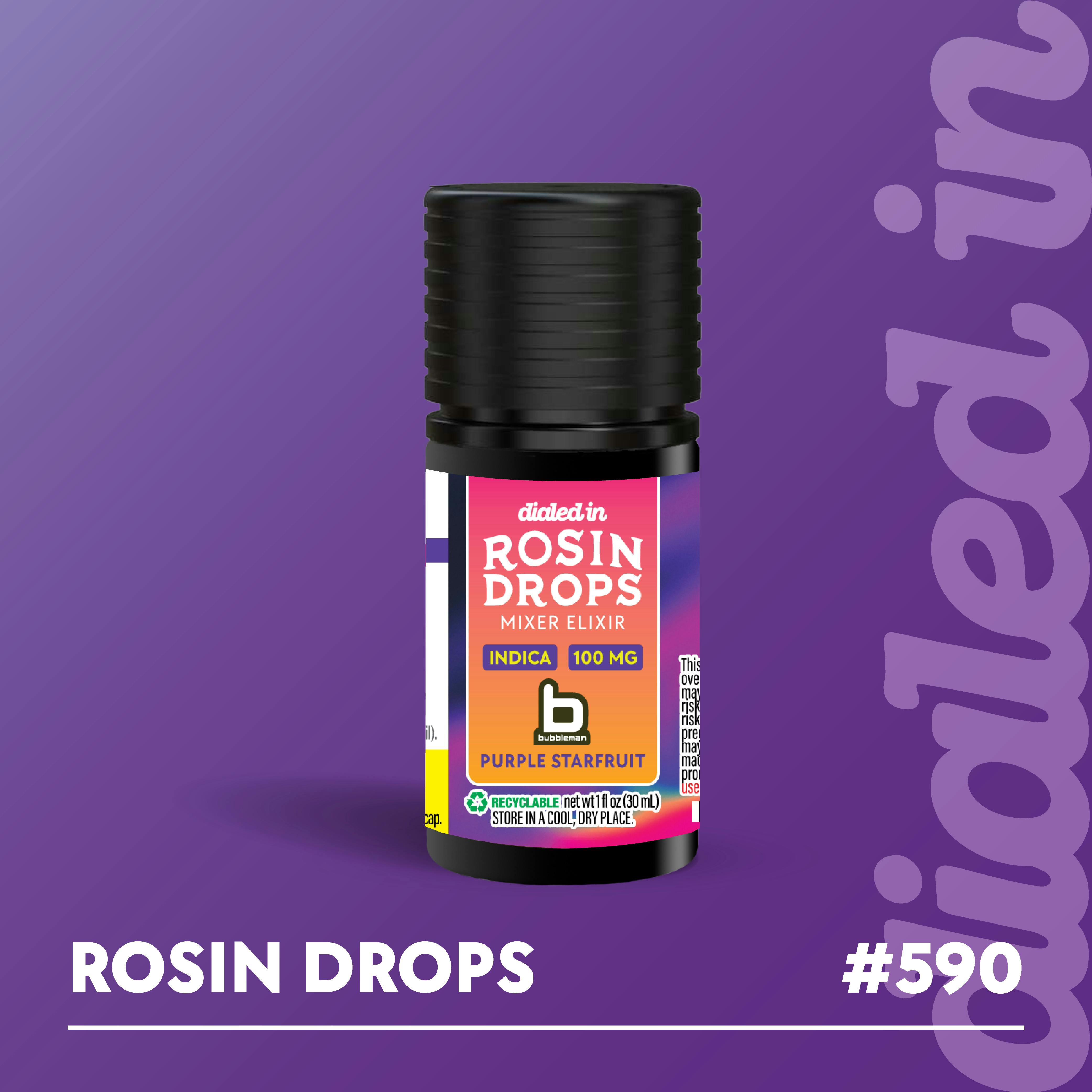 Dialed In - Purple Starfruit (I) - 100mg Rosin Drops