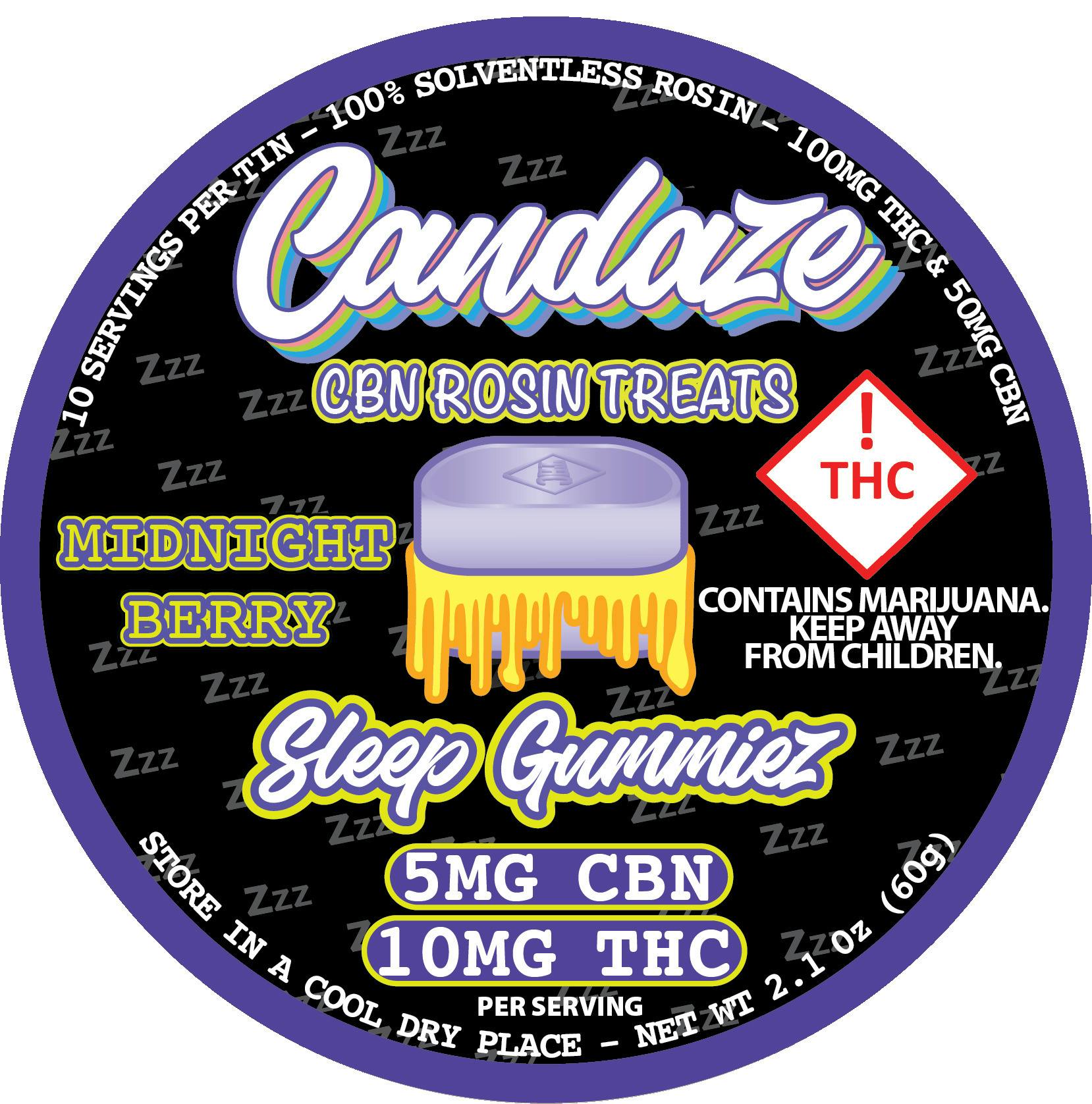 Candaze Dipz - CBN Sleep Gummies (2:1 THC:CBN)