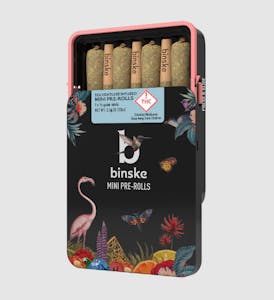 Binske (M) - Grape Breath (I) - Infused Mini Pre Roll 7pk