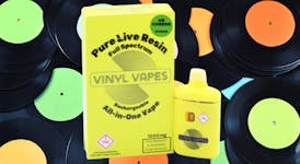 Vinyl Vapes - UK Cheese - 1000mg Live Resin AIO