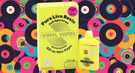 Vinyl Vapes - Black Ice - 1000mg Live Resin AIO