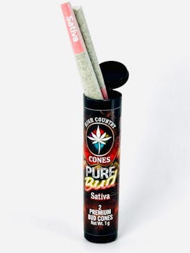 High Country Cones - Garlic Diesel - Pure Bud Cone 2pk