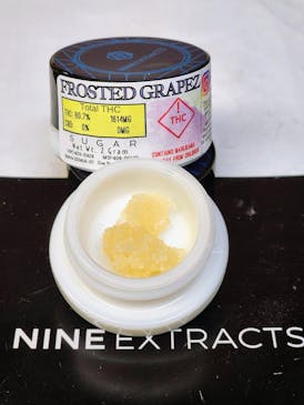 Nine Extracts - Frosted Grapez - 2g Sugar Bucket
