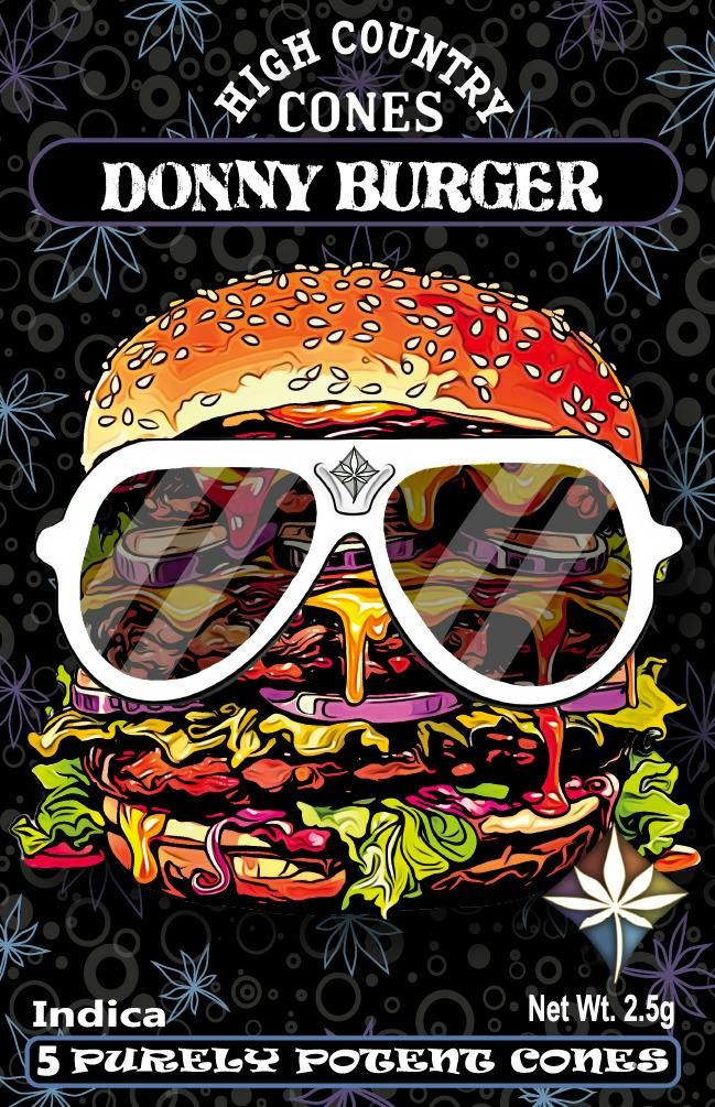 High Country Cones - Donny Burger (I) - Pure Melt Cone 5pk