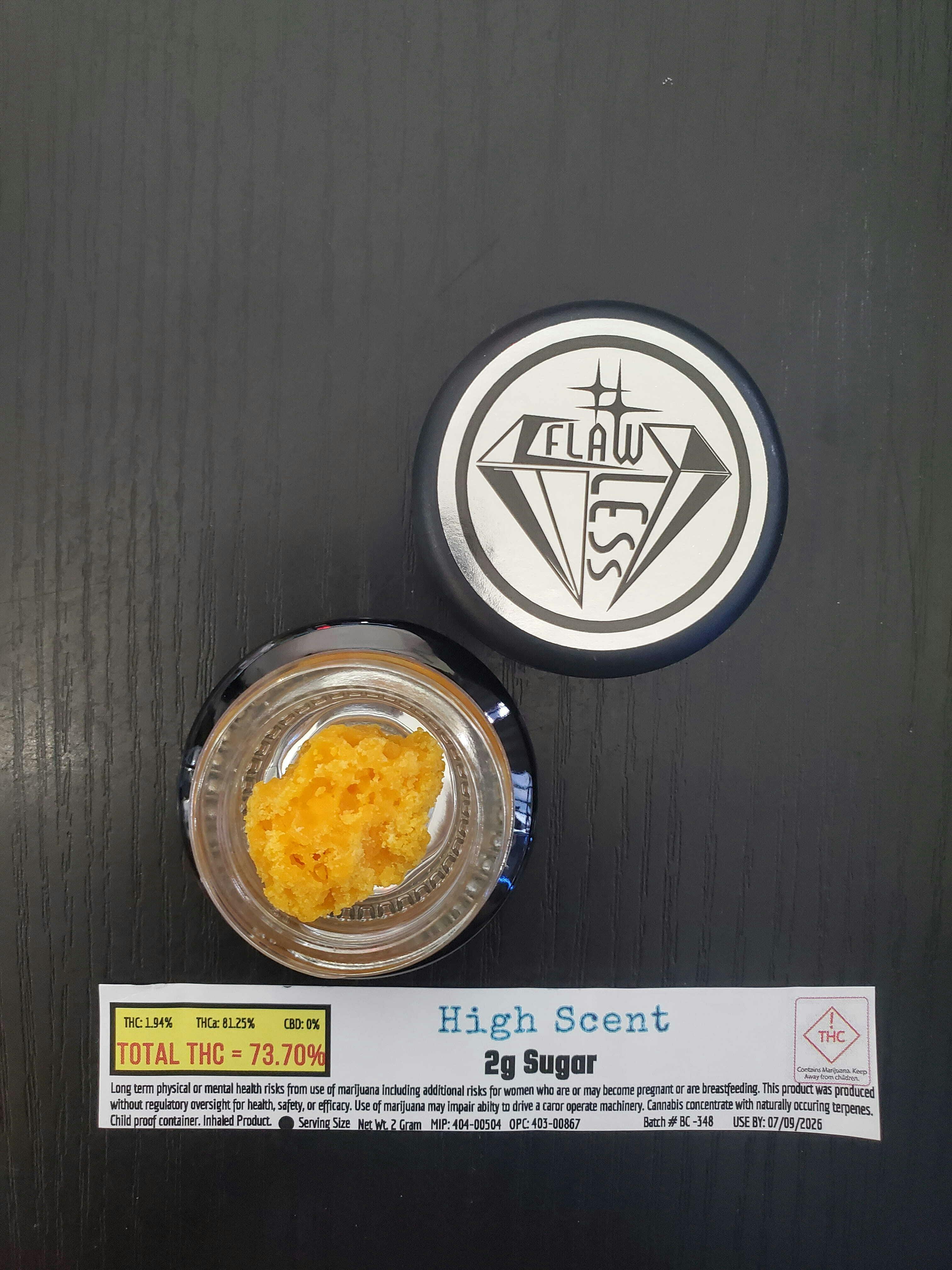 Flawless Extractions - High Octane (I) - 2g Sugar Bucket