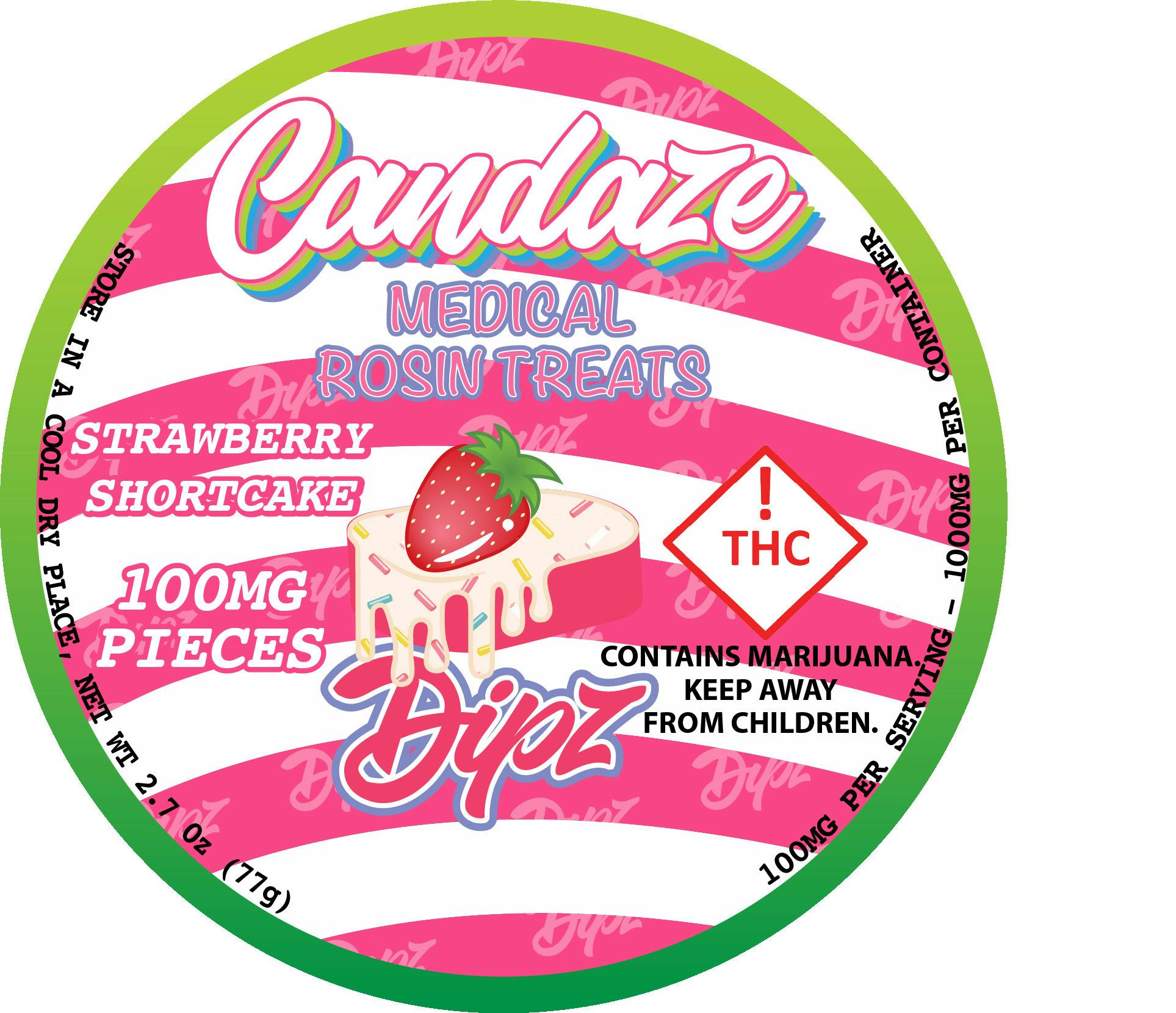 Candaze Medical Dipz - Strawberry Shortcake 1000MG (