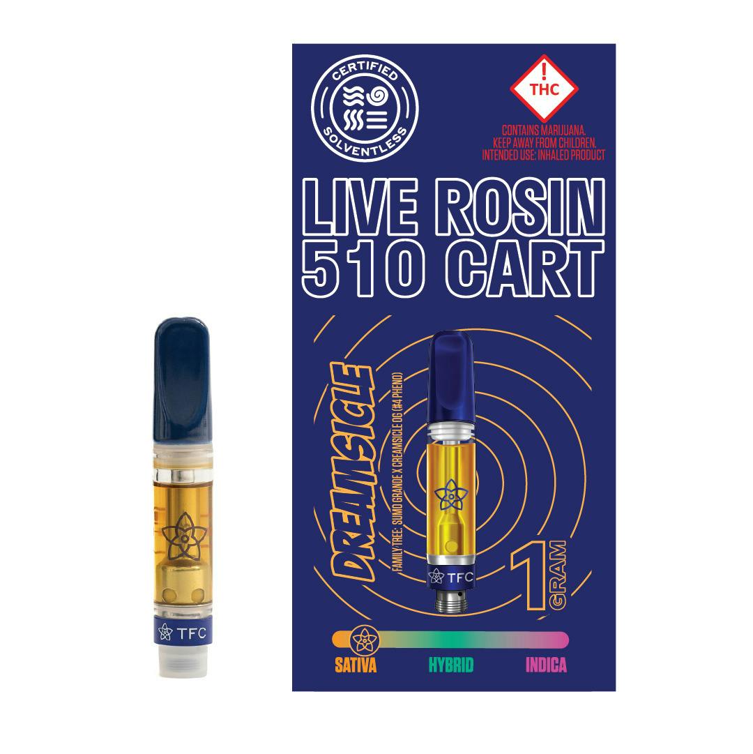 The Flower Collective - Dreamsicle (S) - 1g First Press Rosin Cart