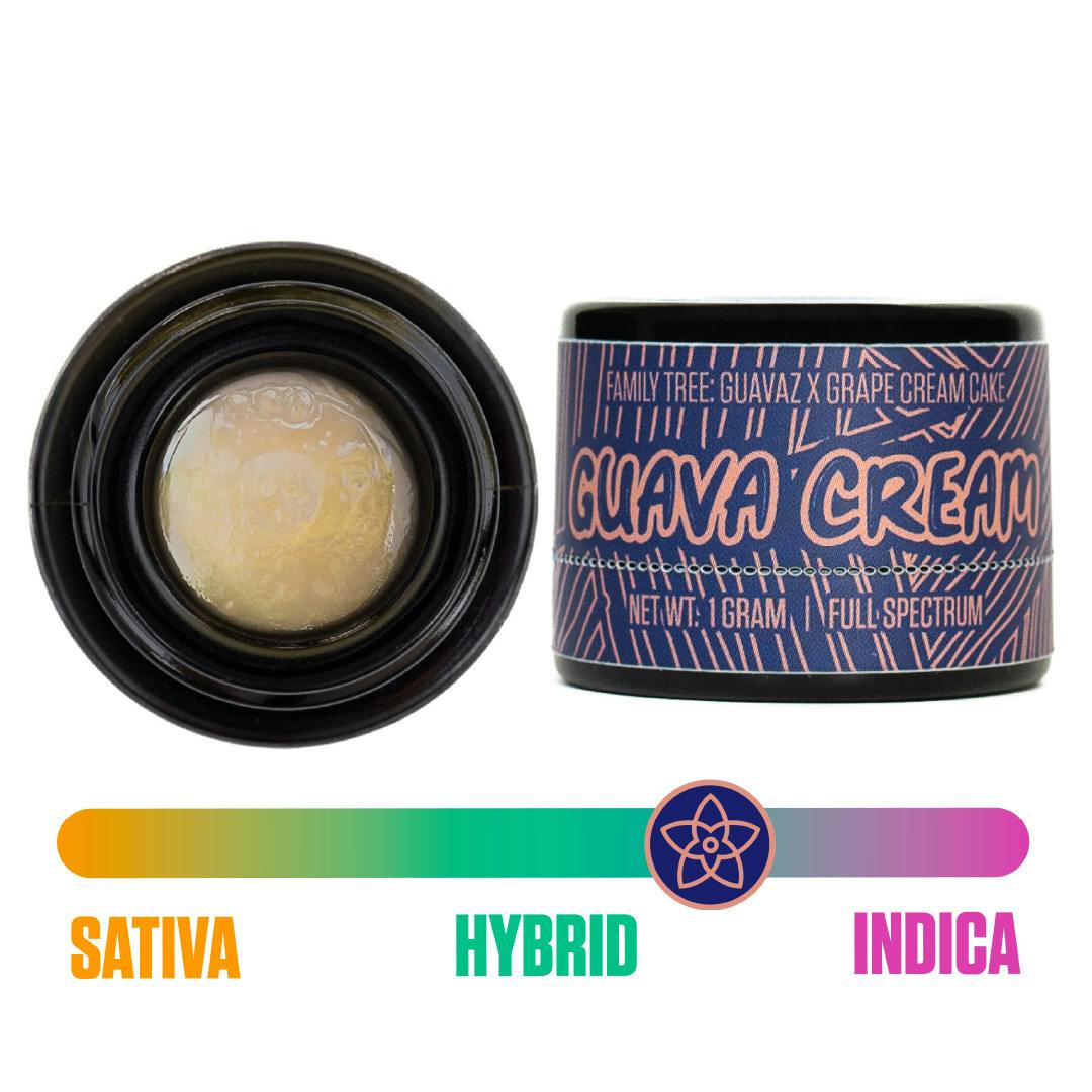 The Flower Collective (M) - Guava Cream (I) - 1g Select Cold Cured Rosin