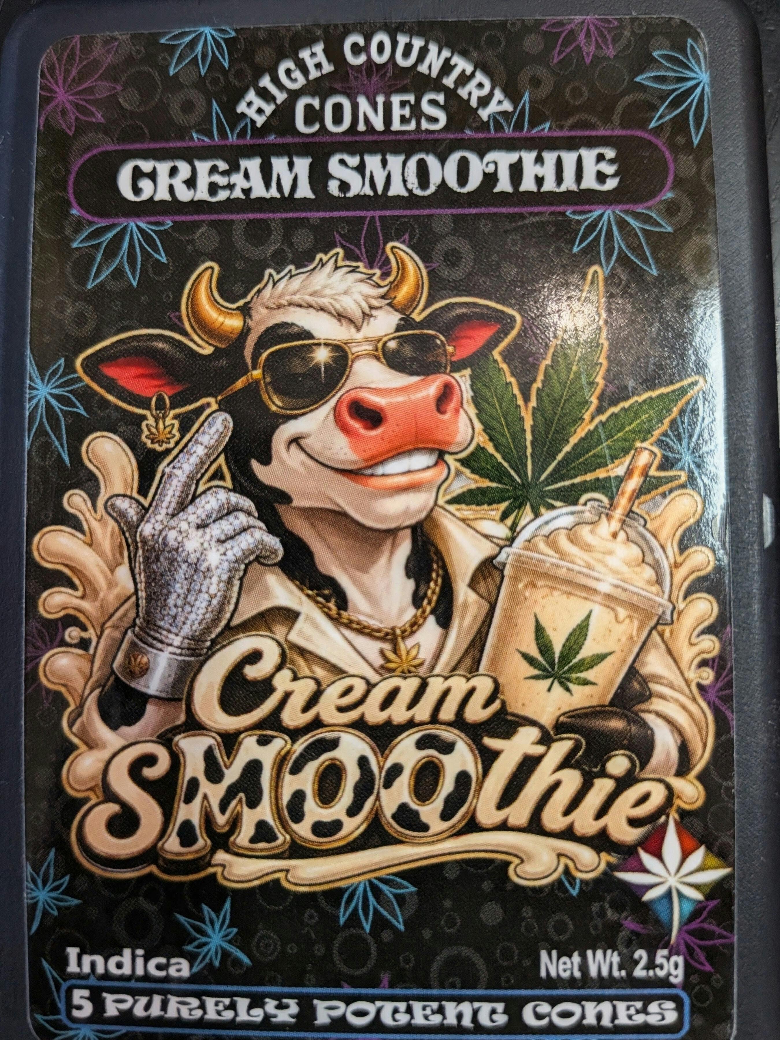 High Country Cones - Cream Smoothie (H) - Pure Melt Cone 5pk