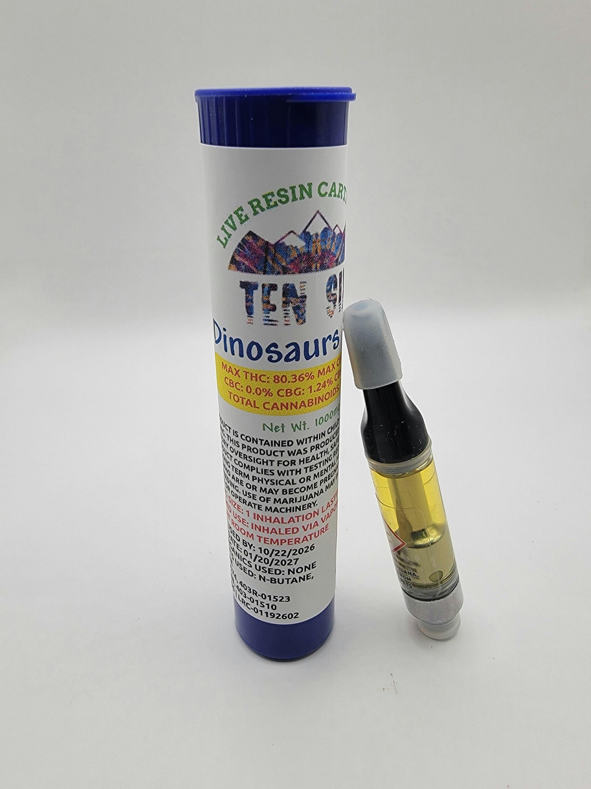 Ten Six - Dinosaurs Ball (I) - 1g Live Resin Cartridge