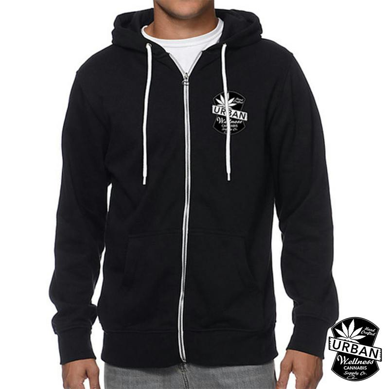 Hoodie - Black | Urban Wellness - Hoodie