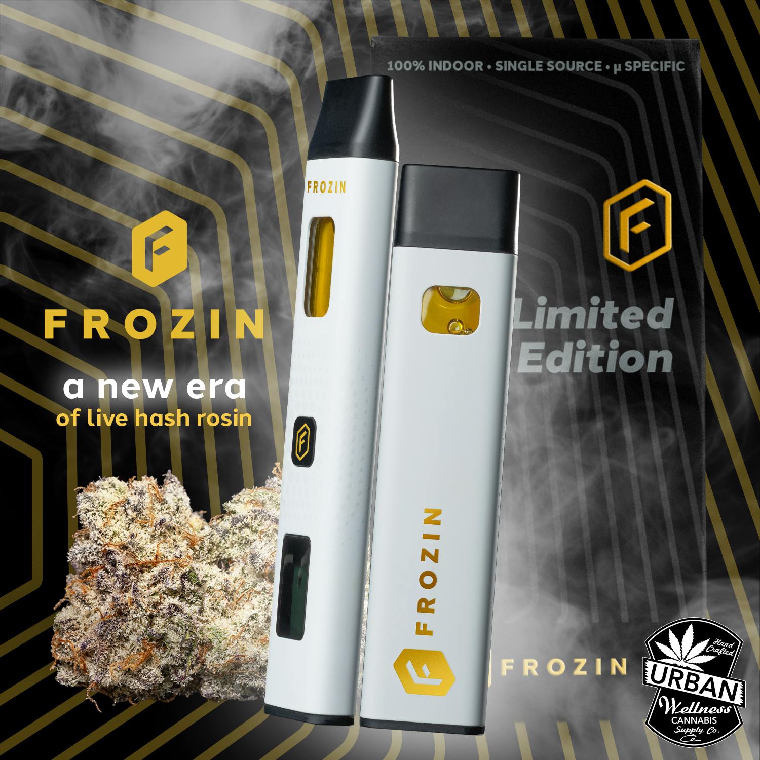 OMG [1000mg] - Live Rosin AIO Cart | Frozin - Frozin Disposable