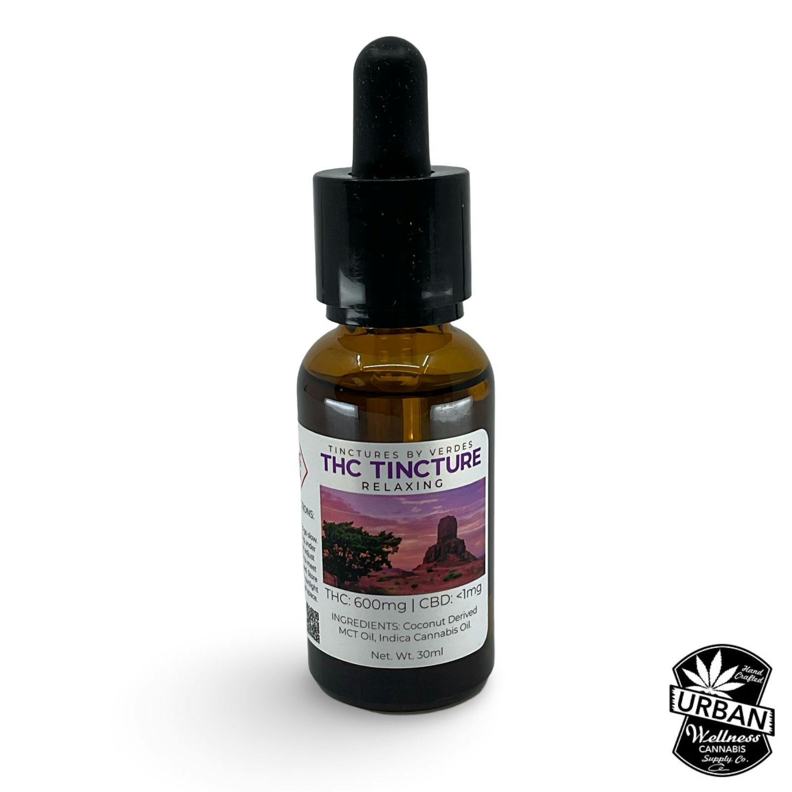 Relaxing (600mg) | The Verdes Foundation - Tincture