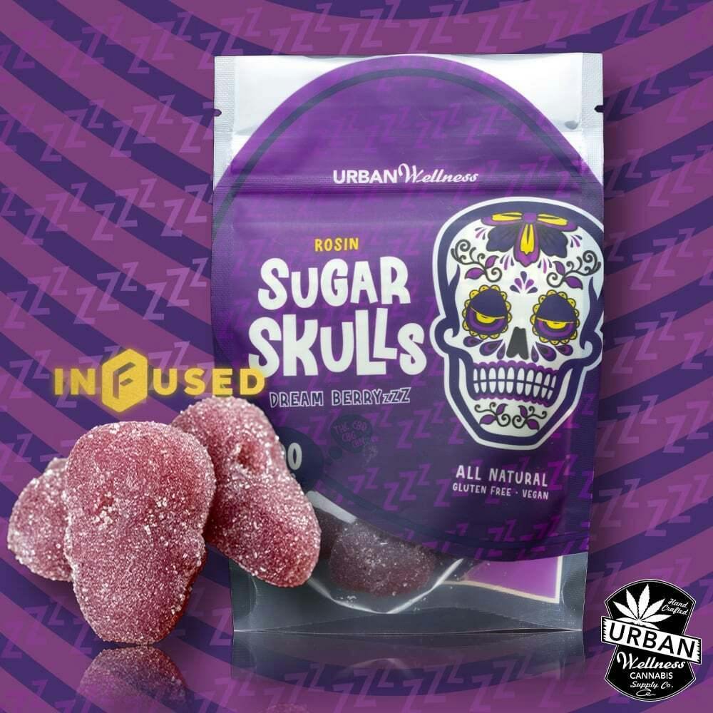 Rosin Sugar Skull - Dream BerryzZZ | Urban Wellness - Gummies