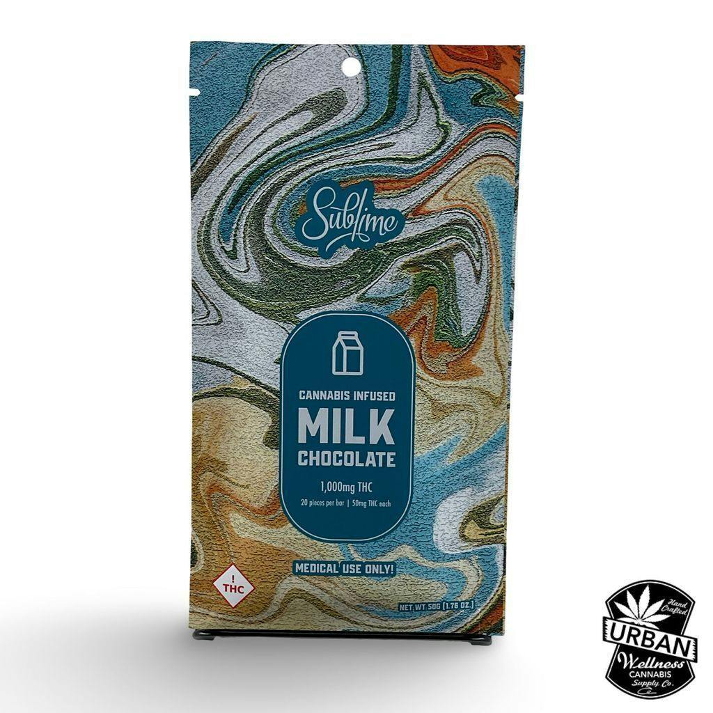 Milk Chocolate Bar (1,000mg)