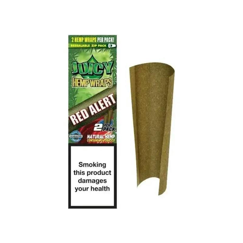Juicy Jay Hemp Wraps Red Alert / Strawberry Fields