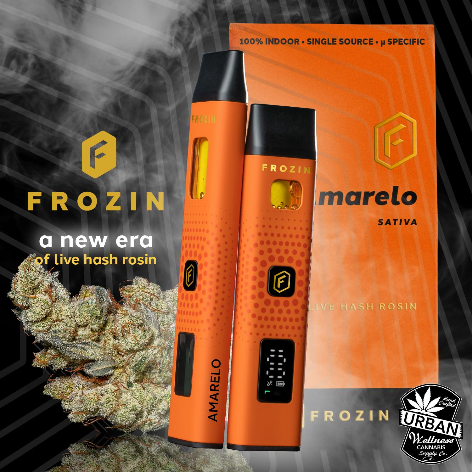 Amarelo [1000mg] - Live Rosin AIO Cart